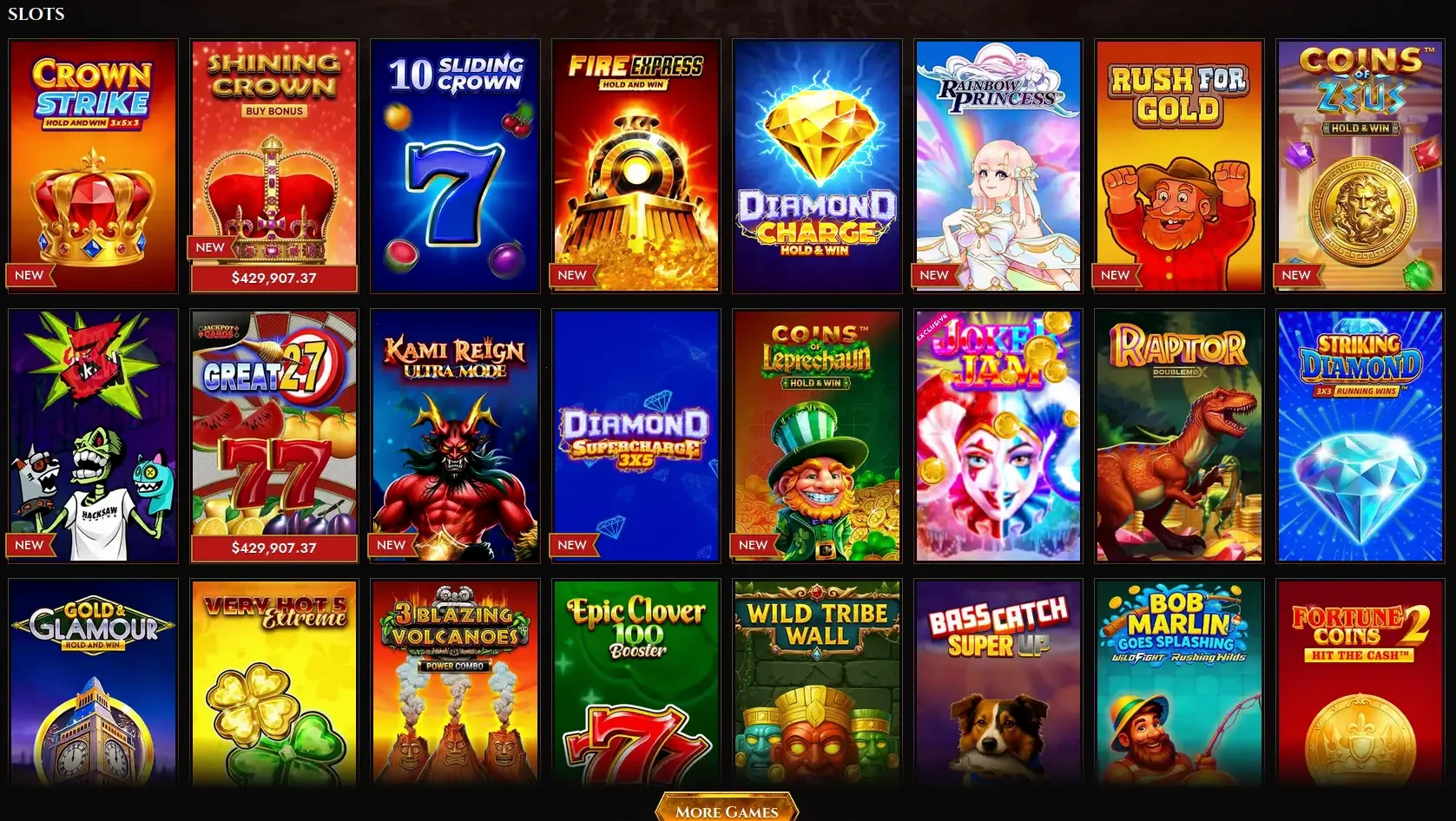 Snatch Casino panoramica giochi e bonus